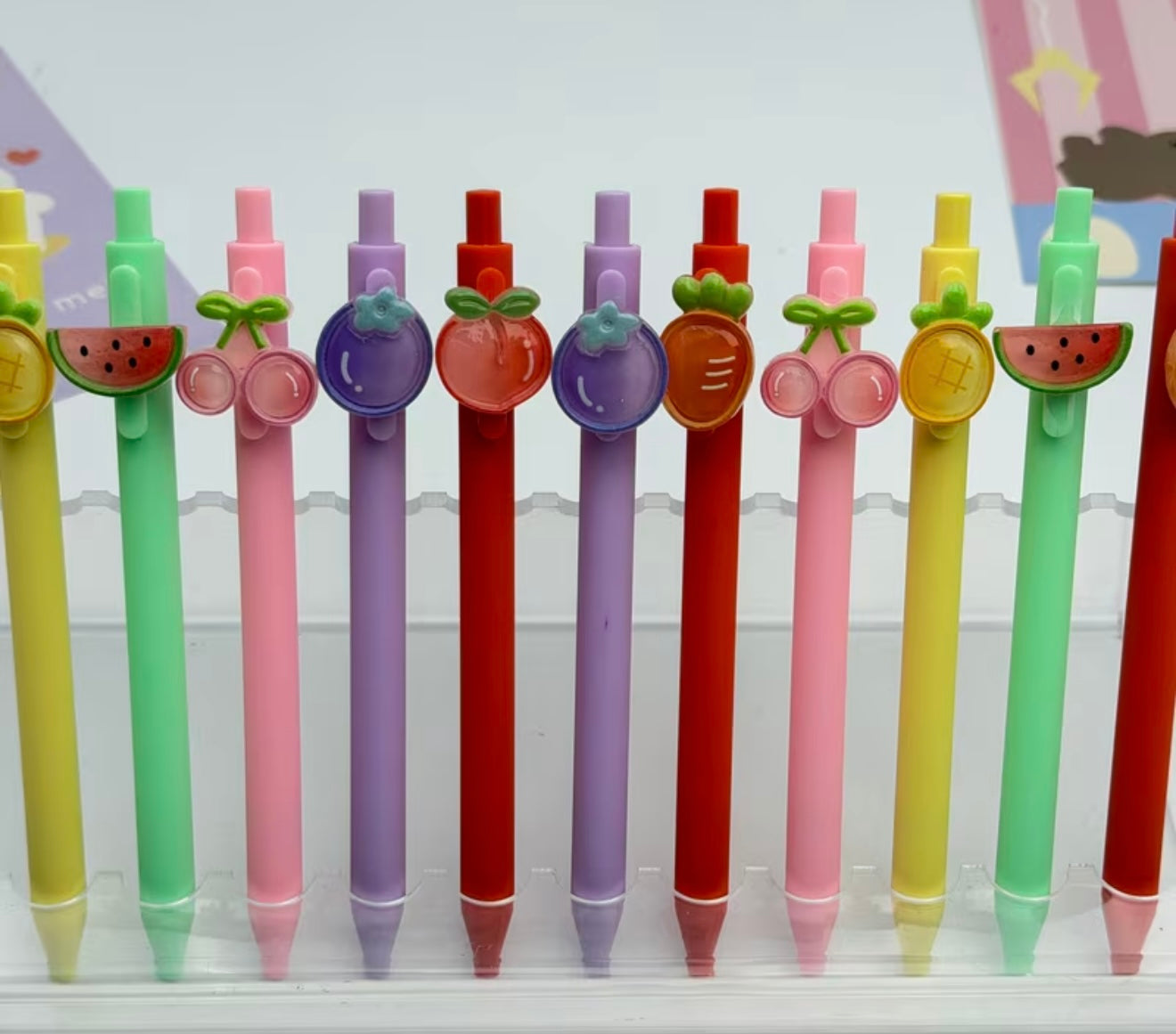 stylos fruités