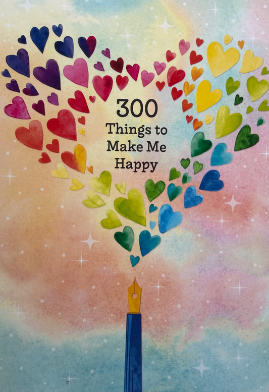 notebook 300 things to make me happy
