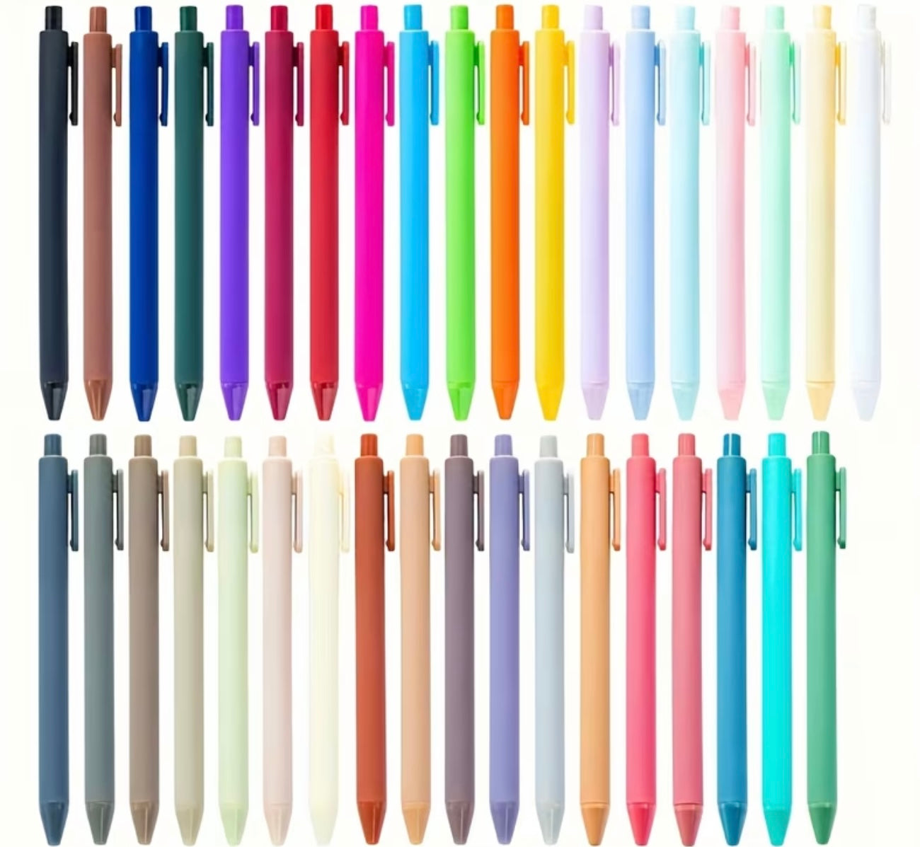 stylos colorés